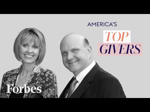 Why The Ballmers Donated $1.4 Billion To Philanthropic Causes | Top Givers | Forbes