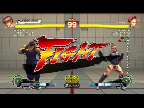 SSFIVAE~ Guy (kindo4000) vs.  Cammy (youshikibi)  HD