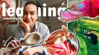 learning something new // 4 weird hobbies that bring me joy (and prevents eco anxiety tbh)