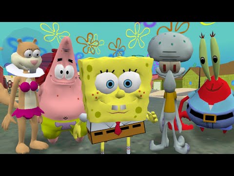 The Simpsons Hit & Run - Annoy Squidward 2.0 Release Gameplay