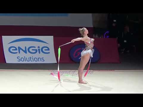 Hélène KARBANOV (FRA) ribbon - 2024 Grand Prix Thiais AA