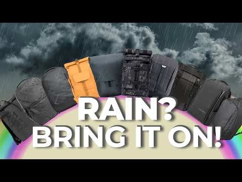 10 BEST Weatherproof Backpacks (for all budgets!)