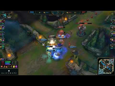 Highlight FOX vs OPT LCS spring 2019 League of Legends Game 1