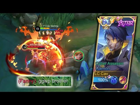 Pro FANNY VS Top Global AAMON - Match yg Sangat Intens | Build Tersakit Aamon 2023 - Mobile Legends