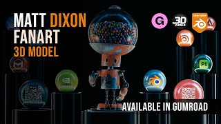 Rigged Robot video thumbnail