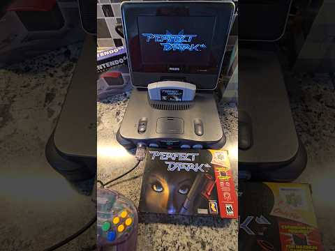 Perfect Dark Nintendo 64 N64 And Expansion Pak Retro Gaming