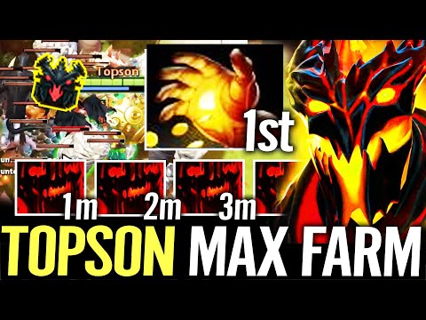 🔥 TOPSON Shadow Fiend MID MIDAS 1st Slot — 100% NEW META Fast Farm vs Ana PA Dota 2 Pro