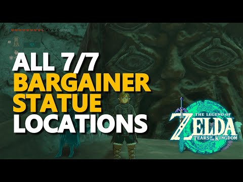 How to find all Bargainer Statue Zelda Tears of the Kingdom