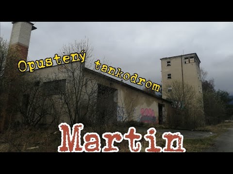 Opustený tankodrom Martin