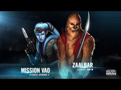 Star Wars: Galaxy of Heroes - Mission Vao and Zaalbar now available (from KOTOR)