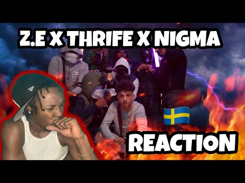 AMERICAN REACTS TO SWEDISH DRILL RAP! Z.E x Thrife x Nigma - KLICK [OFFICIELL MUSIKVIDEO] REACTION
