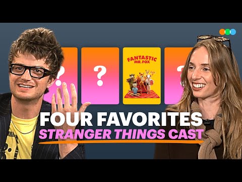 Four Favorites with Joe Keery, Maya Hawke, Natalia Dyer and Charlie Heaton (Stranger Things)