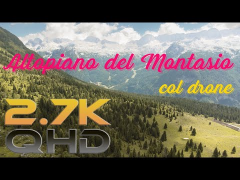 Altopiano del Montasio (UD) e Rifugio di Brazzà col drone a 2.7K