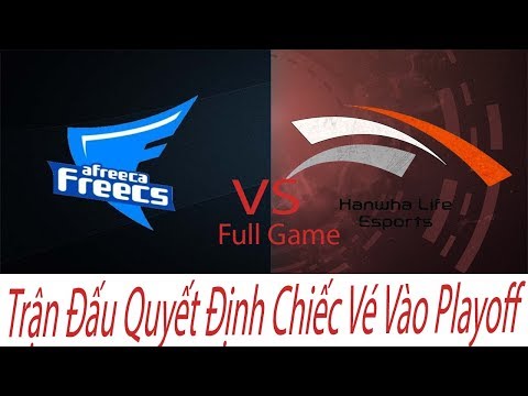 AFS vs HLE Highlight Full Game [LCK Mùa Hè 2018] 5.08.2018