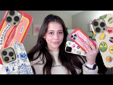 CHANGING UP MY IPHONE 16 PRO MAX FOR THE SUMMER *BURGA haul*✨☀️📱