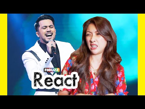 Reaksi Guru Vokal Reaction - Aliff Aziz - DEALOVA & SAMPAI SYURGA @ Gegar Vaganza 8