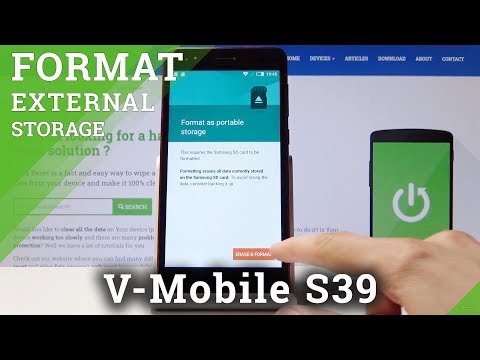 How to Wipe SD Card in V-Mobile S39 - SD Card Format Data