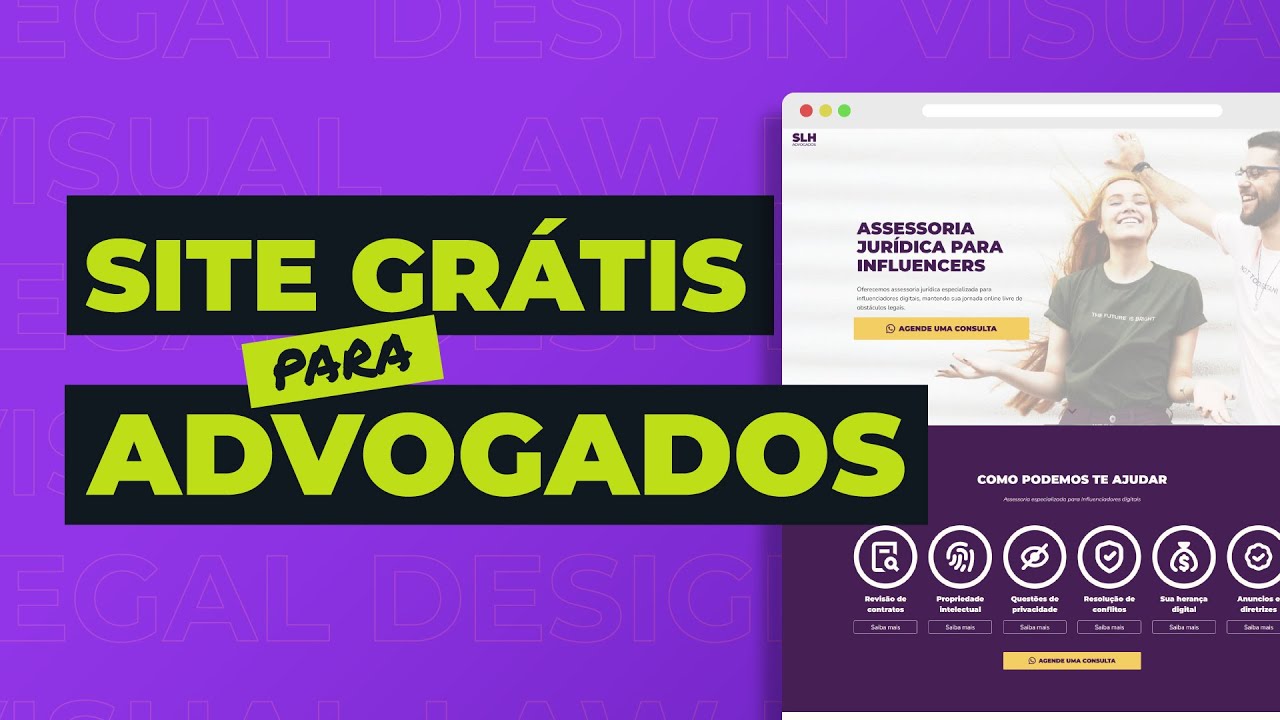 Como criar site grátis para advogado com Google Sites | Passo a Passo