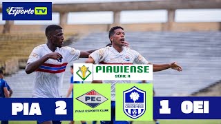 Piauí x Oeirense.  Campeonato piauiense 2026, 6° rodada.  Gols e melhores momentos.