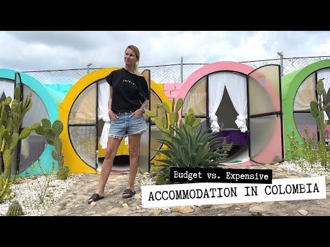 Cheap vs. Expensive Hotel in Colombia 🏨 Stay For as Little as 3,50 Euros