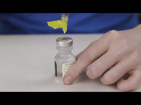 How to Fill Your Syringe with Medication and Give Yourself a Subcutaneous Injection