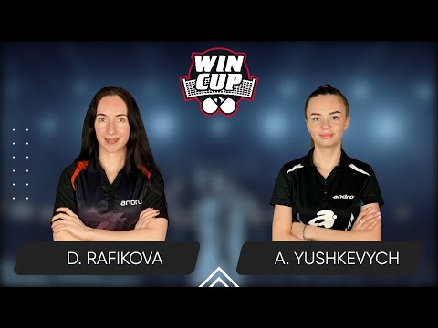 07:00 Diana Rafikova - Anastasiia Yushkevich 18.03.2025 | WINCUP Women Professional Table 1