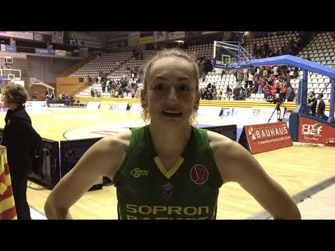 2019.10.31. SPAR Citylift Girona - Sopron Basket, Aleks értékel