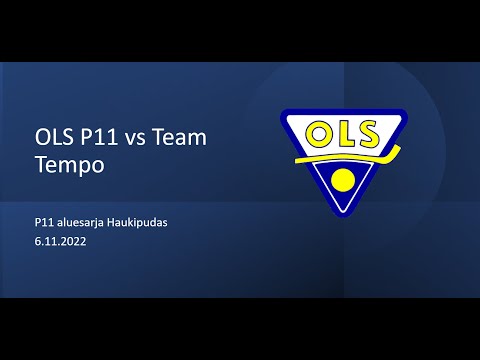 OLS P11 vs Team Tempo - Aluesarja 6.11.2022