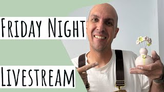 Friday Night Pottery Livestream! Hang out and make vases with me!