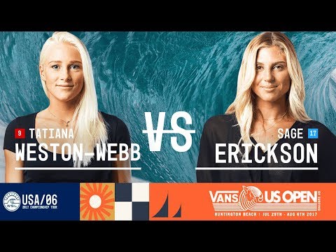 Tatiana Weston-Webb vs. Sage Erickson - FINAL - Vans US Open 2017 (W)
