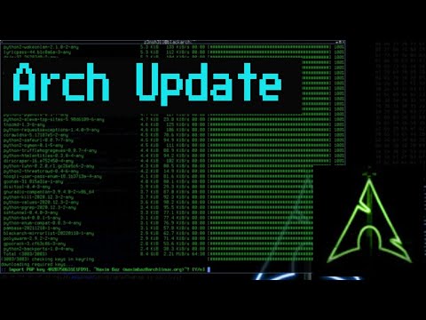 BlackArch Linux Update - Solving The Errors When Installing Arch Packages Upgrade