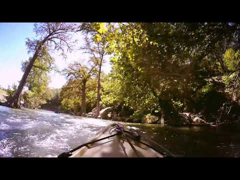 Kayaking the Guadalupe with my bro!