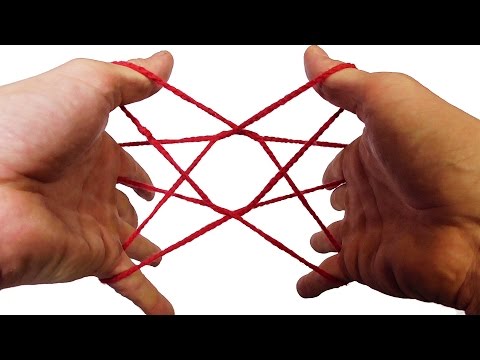 String Tricks! How To Make A Star String Figure For Beginners