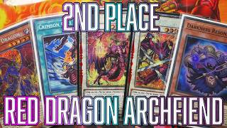 Yu-Gi-Oh! 2nd PLACE PURE Red Dragon Archfiend Deck Profile