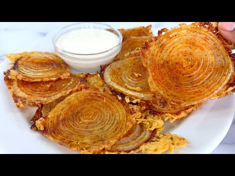 HOW TO MAKE THE VIRAL TIKTOK ONION RING CHIPS!