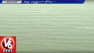 Heavy Rains hit Warangal District | Agency Area people Facing Problems with Floods | V6 News