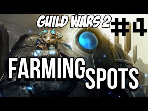 GW2 - Tier 3 crafting farming spot! Cotton, fangs, venom sacs and more!