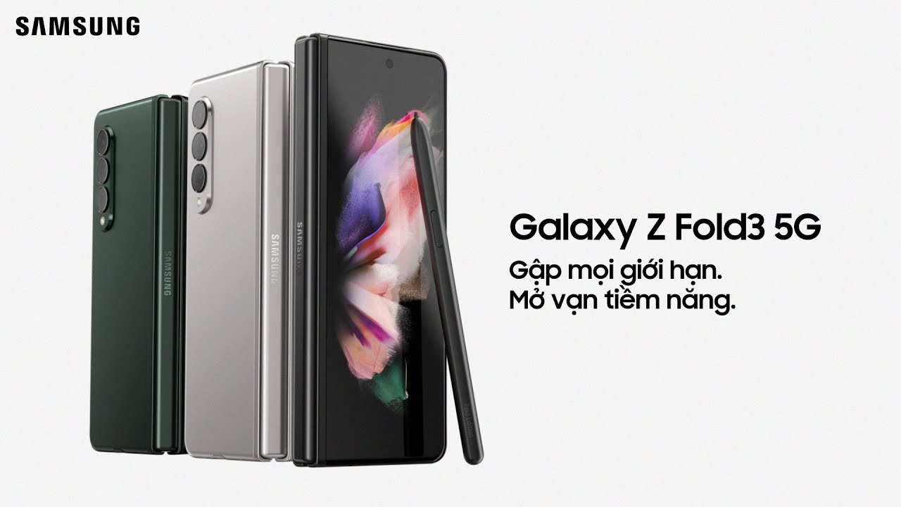 Samsung Galaxy Z Fold3 12GB/512GB - Chính hãng