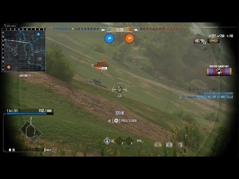 World of Tanks Console - T-54 LTWT Aggressive Flank Push