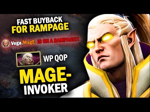 VEGA.MAGE- INVOKER VS HIS LEADER KHEZU PHANTOM LANCER | EPIC BUYBACK RAMPAGE - DOTA 2 INVOKER