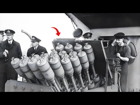 Germanii nu se așteptau niciodată ca racheta britanică Hedgehog să fie de 10 ori mai periculoasă decât grenadele de adâncime.