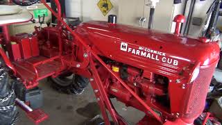 Will it start? Farmall / International Cub Cold Start With 6 Volt System