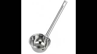 Nerezová naberačka na vodu 12 cm s dlhou rúčkou – pevná a praktická