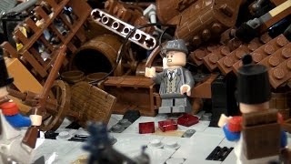 LEGO Les Miserables barricade scene - BrickFair Virginia 2014