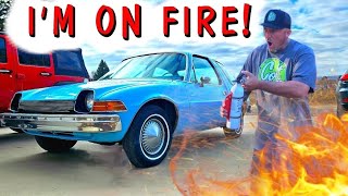 This Car Caught Me On Fire! OnX Offroad Build Challenge Pt. 1