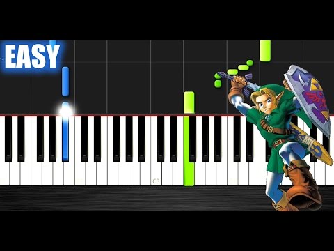 The Legend of Zelda Theme - EASY Piano Tutorial by PlutaX