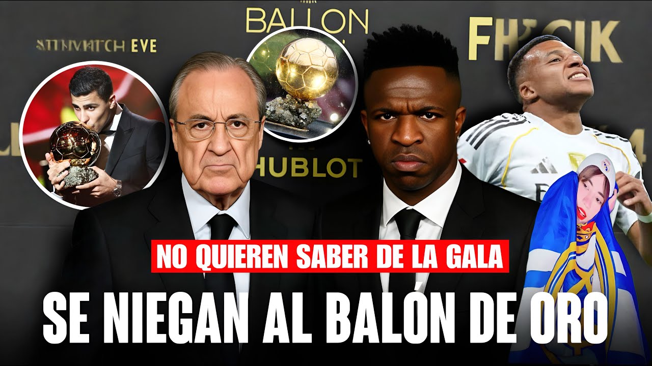 ¡EL REAL MADRID ENOJADO FUERTEMENTE CON LA GALA DEL BALÓN DE ORO! | CALENDARIO DE PARTIDOS MORTAL