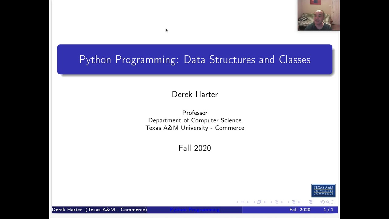 CSci 574 Machine Learning : U01-2 Python Programming, Data Structures