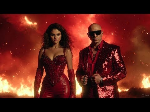 Pitbull x Selena Gomez ''Neon Forever'' (Official Lyrics music 2025)
