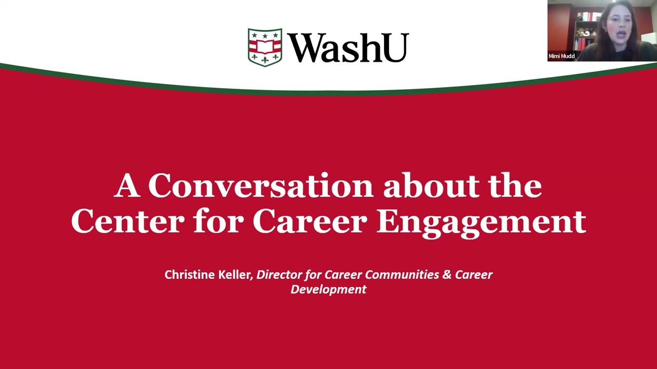 A Conversation about Career Engagement